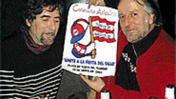 <B>YA ESTÁ</B>. Joaquín Sabina y Pacho Varona tienen lista la canción.