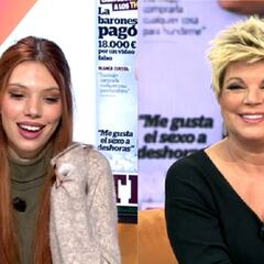 La hija de Terelu Campos reacciona a su célebre portada desnuda en 'Interviú'