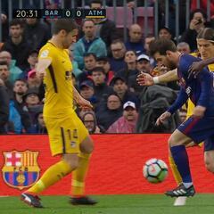Para muchos, Messi inventó el regate más difícil de LaLiga