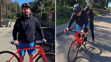 Ibai sorprende a sus seguidores aprendiendo a montar en bicic: el clip ya es viral