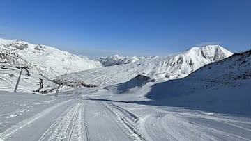 Pistas de esquí de Pas de la casa, Grandvalira, el 24 de noviembre del 2023.