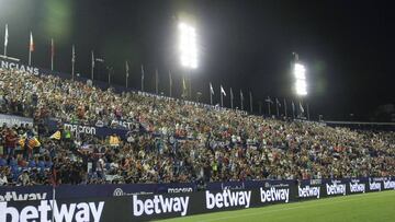 23/08/19 PARTIDO PRIMERA DIVISION
LEVANTE UD - VILLARREAL CF
SEGUIDORES