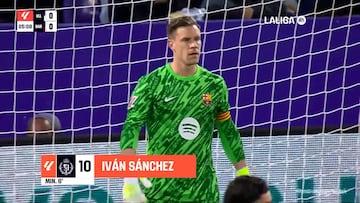 La acción de Ter Stegen que ha sido tendencia en ‘X’ en el gol del Valladolid: juzguen ustedes