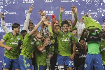 El festejo de Seattle en imágenes: Campeones del Oeste en la MLS