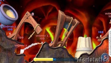 Imágenes de Worms para DS y PSP