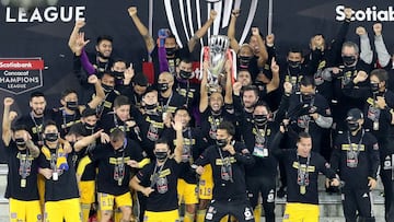 Los auriazules vinieron de atrás y remontaron al equipo angelino para conseguir la Liga de Campeones de Concacaf, su primer título internacional.