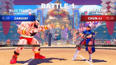 Así son los nuevos combates por equipos de Street Fighter V