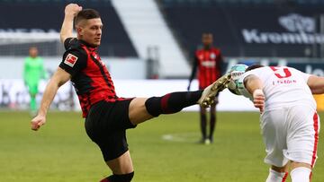 Luka Jovic, en el Eintracht Frankfurt-Colonia de Bundesliga.