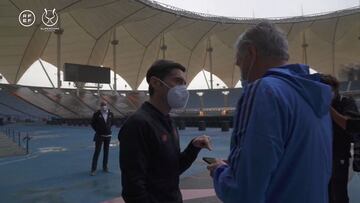 El momento en el que Ancelotti y Marcelino recuerdan el partido que se enfrentaron