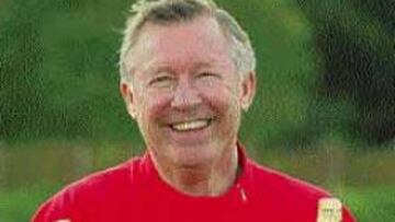 <b>CONTENTO.</b> Ferguson, tras el título de este año en la Premier.