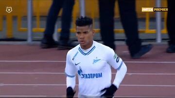 Wilmar Barrios no quería salir del camerino debido al frío que está haciendo en Rusia