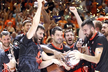 El Valencia Basket es el nuevo campeón de la Liga Endesa.