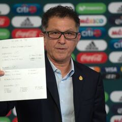 Juan Carlos Osorio da a conocer pre lista de 28 jugadores rumbo a Rusia 2018