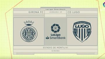 Resumen y goles del Girona vs Lugo de la Liga SmartBank