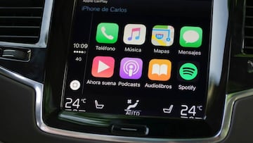 Así funciona el Apple CarPlay en un Volvo XC90