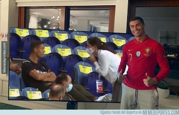 Los memes tras el positivo de Cristiano Ronaldo