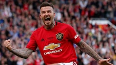 David Beckham regres&oacute; a Old Trafford y no s&oacute;lo emocion&oacute; a la afici&oacute;n, sino que su esposa le dedic&oacute; algunas palabras por medio de sus redes sociales.