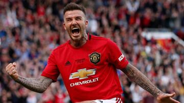 David Beckham regres&oacute; a Old Trafford y no s&oacute;lo emocion&oacute; a la afici&oacute;n, sino que su esposa le dedic&oacute; algunas palabras por medio de sus redes sociales.