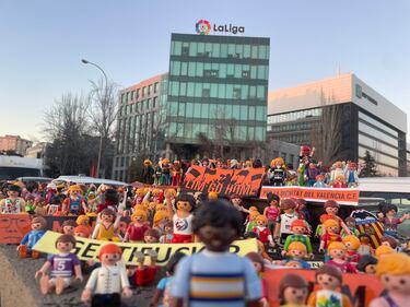 Las protestas contra Lim llegan a La Liga