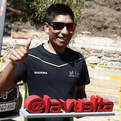 Nairo Quintana: "Ganar la Vuelta sería algo grandioso"