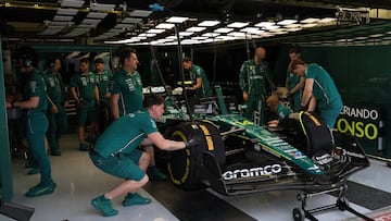 Aston Martin AMR25. Sakhir, Bahréin. F1 2025.