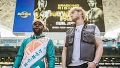 Floyd Mayweather y Logan Paul.