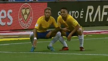 Maravilla 'made in' Coutinho y Neymar y celebración viral