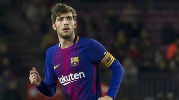 Sergi Roberto ya está a punto y estará ante el Atlético