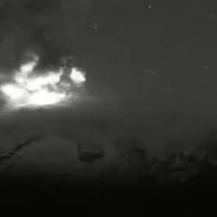 VIDEO: Así fue la actividad del volcán Popocatépetl de esta madrugada | 24 de mayo