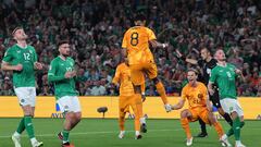 Resumen y goles del República de Irlanda vs. Países Bajos, fase de clasificación para la Eurocopa 2023