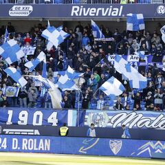 Málaga-Atlético en imágenes