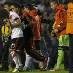 Superclásico Boca-River se suspende por graves incidentes