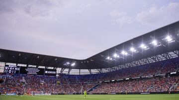  General View Stadium during the game Guadalajara vs FC Cincinnati, corresponding to the group stage of the Leagues Cup 2023, at TQL Stadium, on July 27, 2023.

<br><br>

Vista general del estadio durante el partido Guadalajara vs FC Cincinnati, correspondiente a la fase de grupos de la Leagues Cup 2023, en el Estadio TQL, el 27 de Julio de 2023.