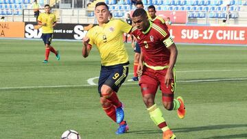Colombia Sub 17 empata con Venezuela y se acerca al Mundial