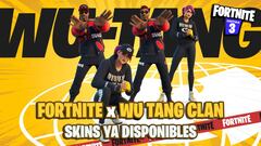 Fortnite x Wu-Tang Clan: nuevos skins ya disponibles