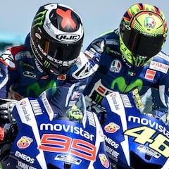 Lorenzo, muy cerca de unirse a Rossi para derrotar a Márquez