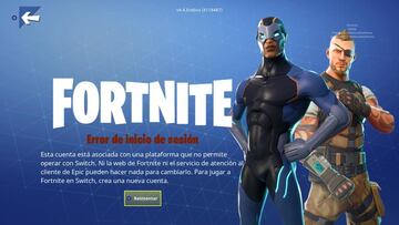 Sony sigue bloqueando el crossplay en Fortnite