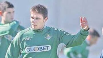 <b>NO SE CORTA. </b>Joaquín mandó ayer un recado a su afición, a la que pide que no silbe al equipo.