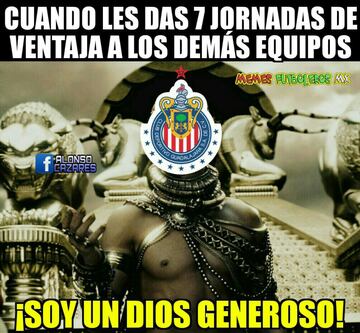 Los 25 memes que estallaron con el empate de Chivas