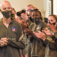 Virginia Torrecilla vuelve a entrenar con el Atlético tras superar un tumor cerebral