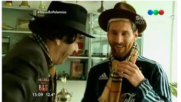 Messi se disfraza y desvela por qué se tiñó el pelo de rubio