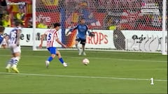 Un error de no creer directo a la hemeroteca negra del Atleti: vean lo que falló Cardoso en el 91′