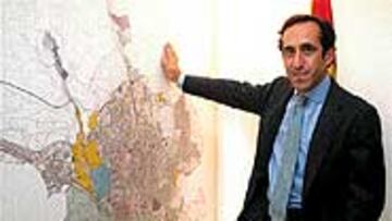 <B>PROYECTADO AL SOCIO</B>. Ignacio del Río lleva tiempo trabajando en el mapa de un nuevo Atlético.