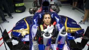 Ricciardo, en su Toro Rosso.