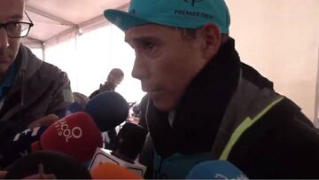 Miguel Ángel López habló tras su mala etapa en el Giro de Italia a causa de una falla mecánica.