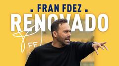 Fran Fernández seguirá al frente de la AD Alcorcón