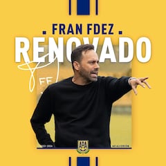 Fran Fernández seguirá al frente de la AD Alcorcón
