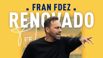 Fran Fern¨¢ndez seguir¨¢ al frente de la AD Alcorc¨®n