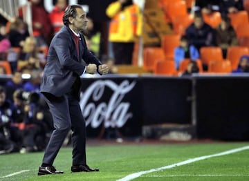 Prandelli was Valencia coach for just three months.