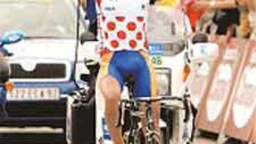 <b>GRANDE.</b> El corredor del Rabobank lo está bordando.